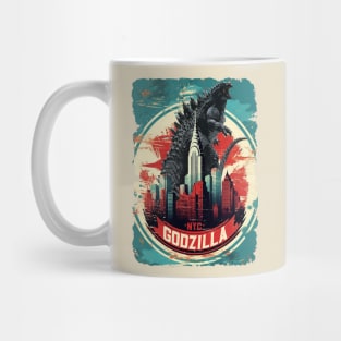 Godzilla NYC Mug